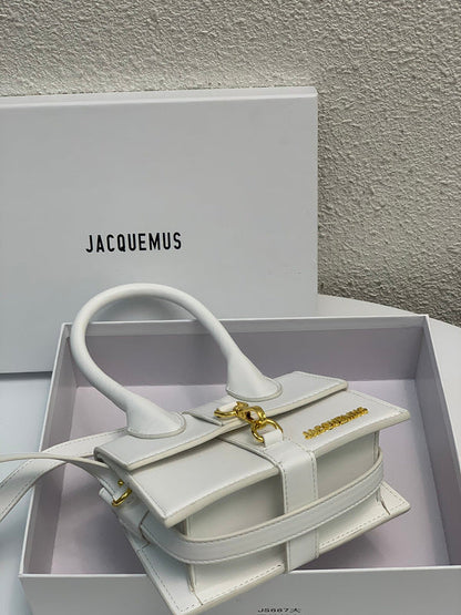 LJP9 Leather Bag 17CM high quality with box