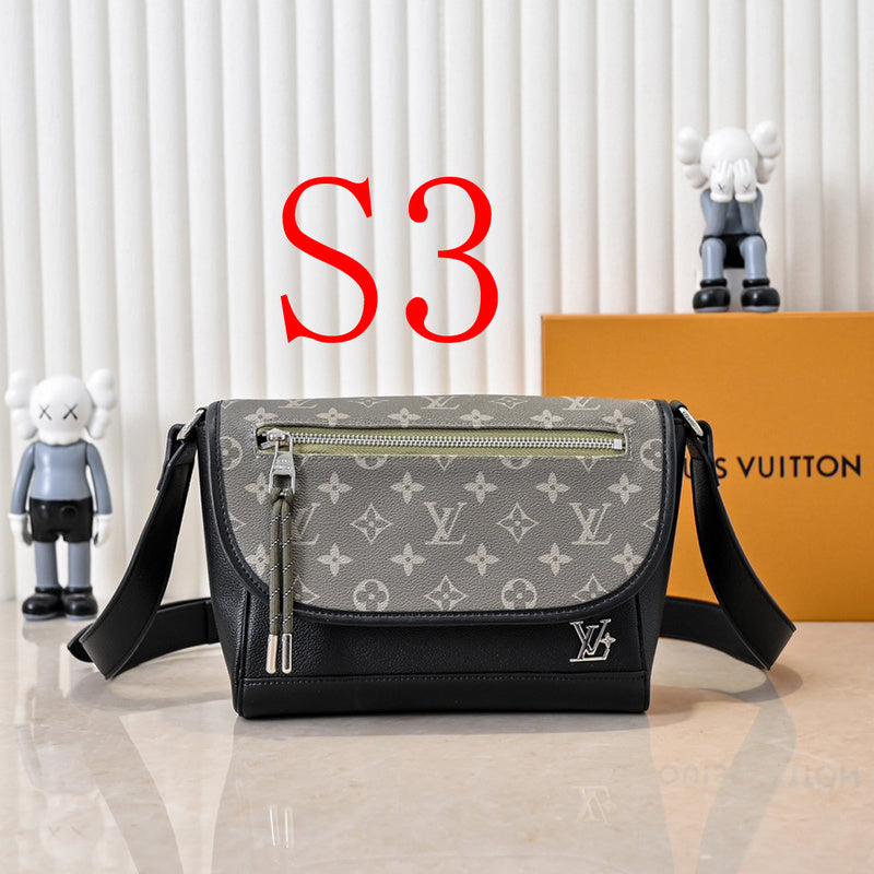 LLP016 Leather bag 26.6-17-11CM Bags