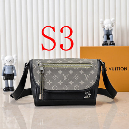 LLP016 Leather bag 26.6-17-11CM Bags