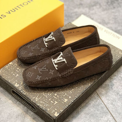 BMLS6 cowhide Shoes Leather Man Shoes 38-45 with box