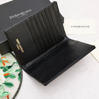LYP34 High quality leather 10X14CM wallet with box