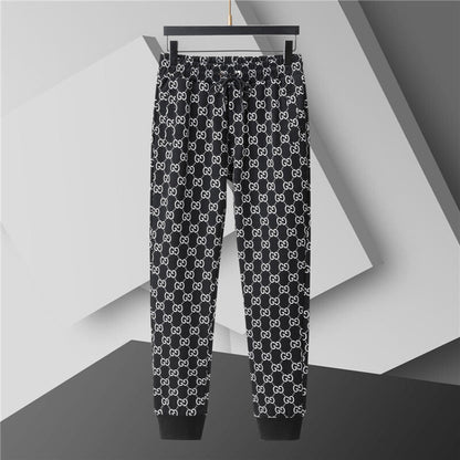 GUC0101 New men's spring and autumn thin style outerwear+long pants pure cotton casual suit clothing