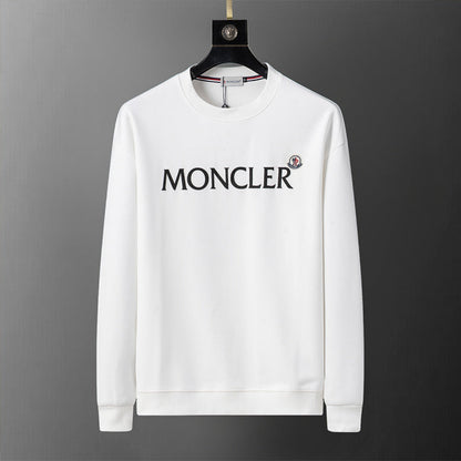 MOC035 New men's autumn and winter double-sided cotton new pullover hoodie clothing