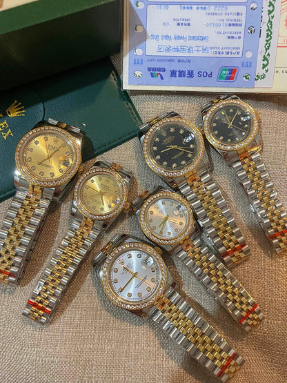 RW29  Journal new color couple mechanical watch 36mm*12mm/31mm*12mmCITIZEN movement
