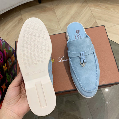 GLS19 Leather shoes Women35-42 Man40-45 Slipper with box