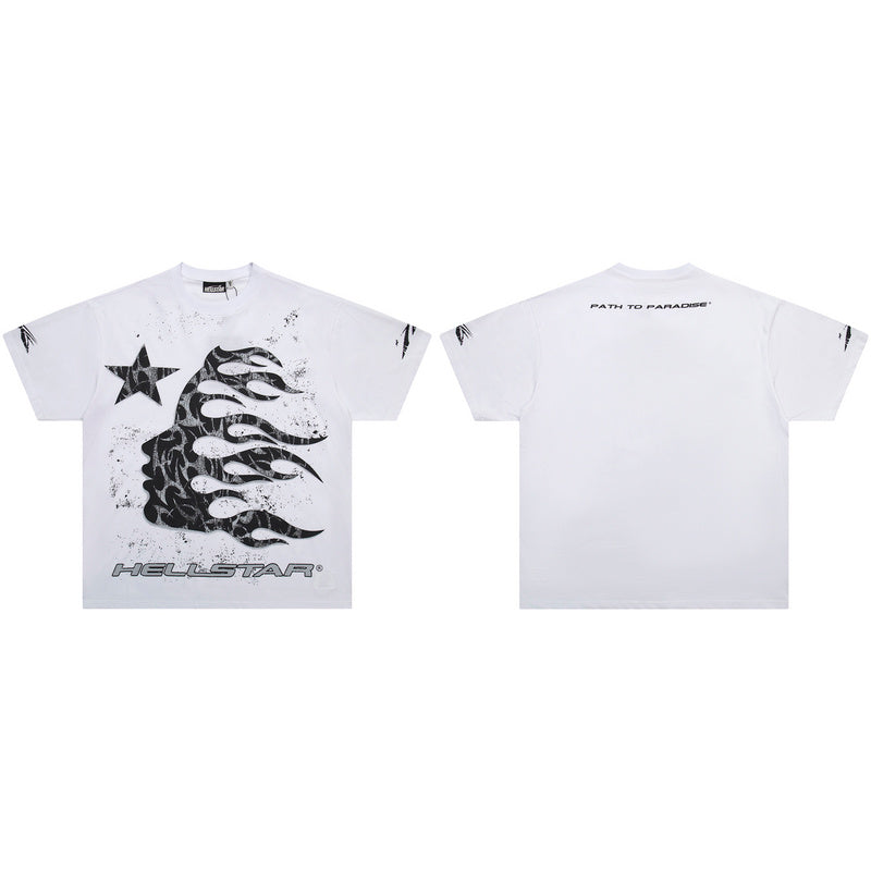 HEC3  Men's and women's summer short-sleeved T-shirt clothes
