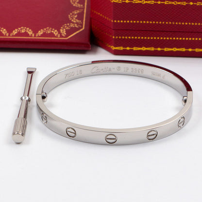 CAB15 LOVE screw bracelet with screwdriver bangle steel 18K gold plated Jewelry 15-22cm
