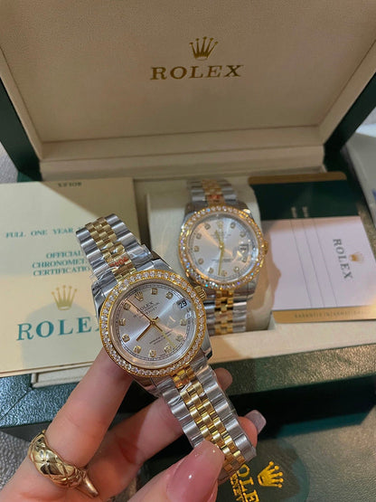 RW29  Journal new color couple mechanical watch 36mm*12mm/31mm*12mmCITIZEN movement