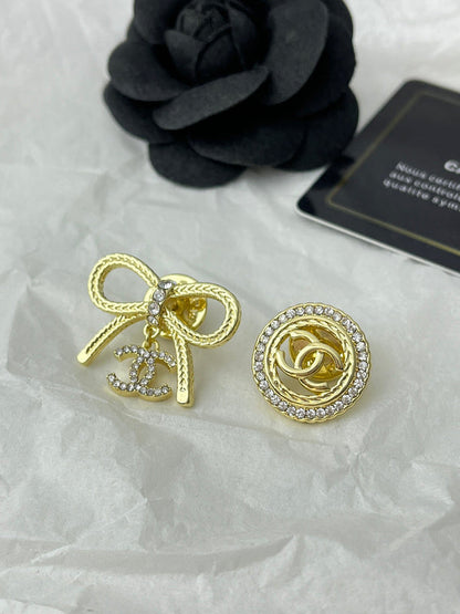D174    Women's brooch 2-piece jewelry set