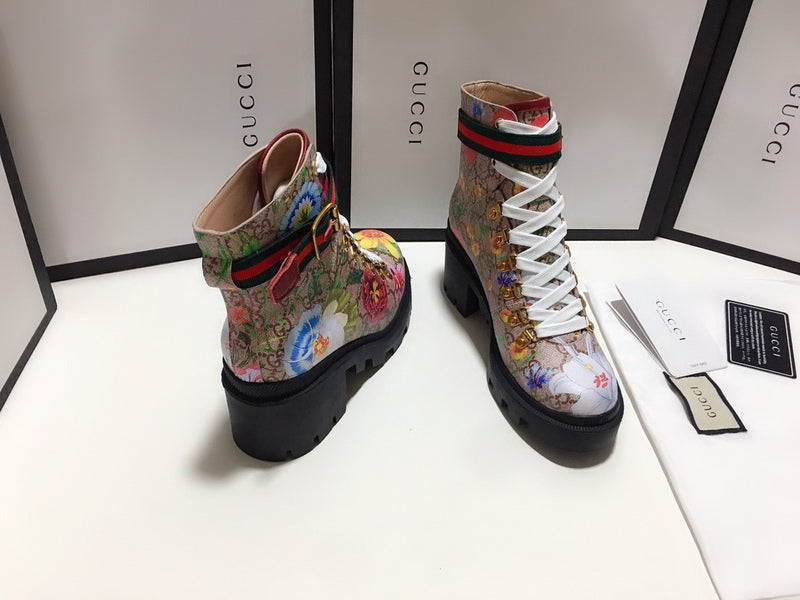 BGS8 Women Boot 35-42 heel 6cm shoes with box