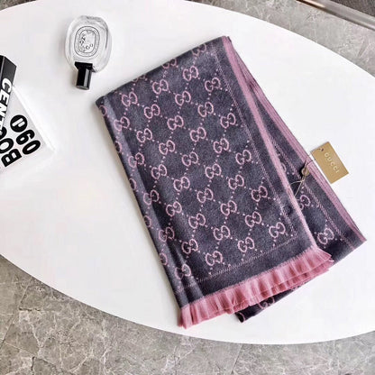 XGC7 cashmere blend 65-180CM Scarf