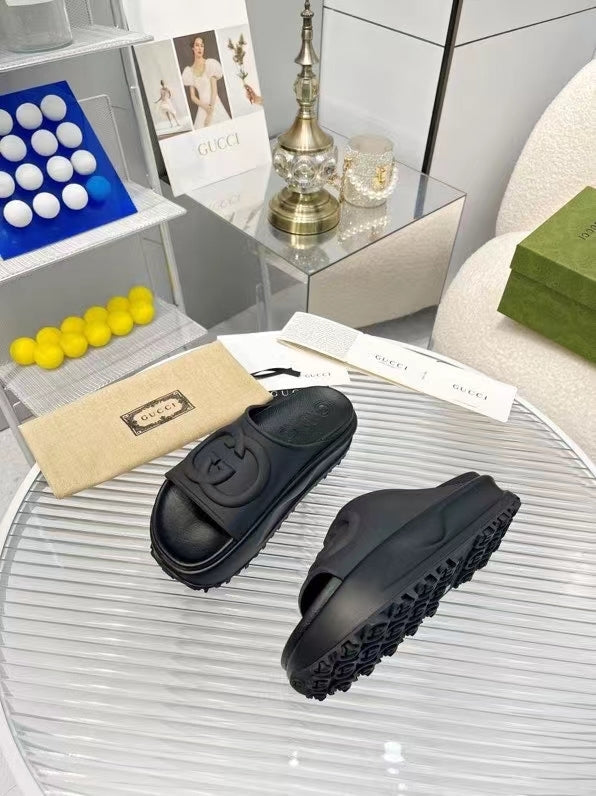 GGS19 Women 4-5CM shoes 36-41 with packing     slippers