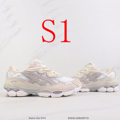 BAS51 Leather Women Man 36-45 shoes with box
