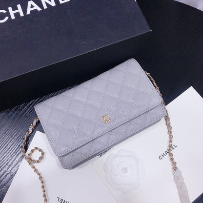 XCP016 Bag leather 19-13-4CM Bag Gold