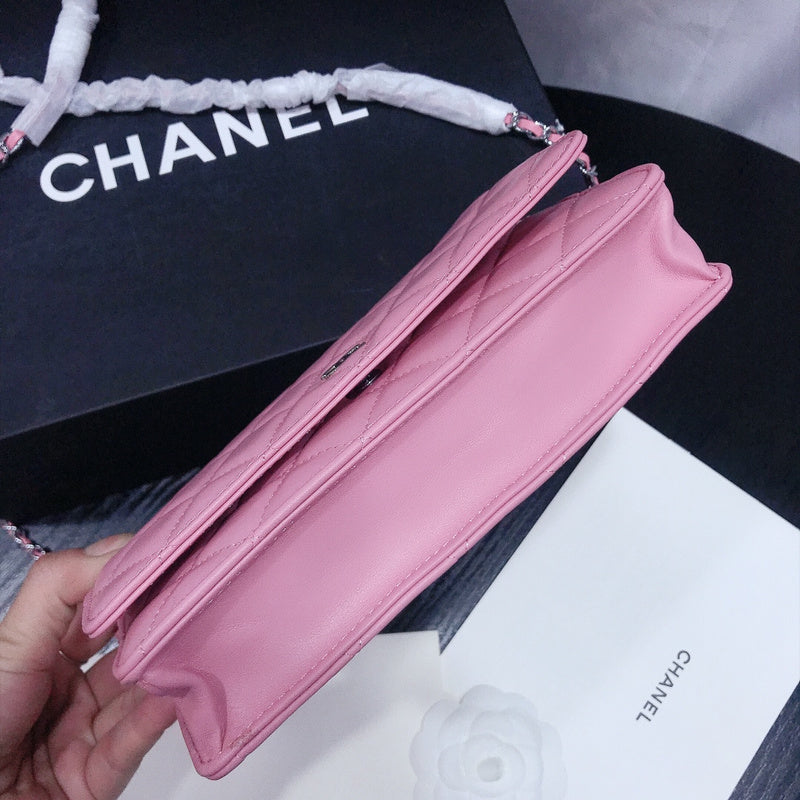 XCP017 Bag leather 19-13-4CM Bag silver logo