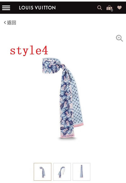 LSC41 Silk satin 8-120CM scarf