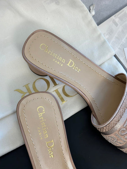 MJDS09 Shoes Women 4.5CM slippers 35-41 with all packaging