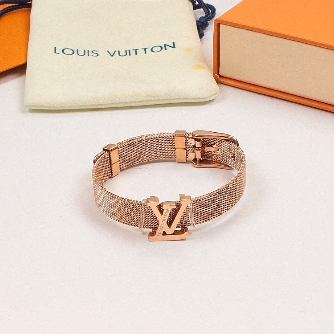 LVB120 watch strap titanium steel bracelet jewelry adjust size