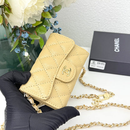 LCP04 Wallet Bag 13.1-7.5-2.1CM Leather bags with box