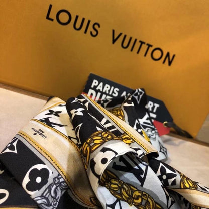 LSC41 Silk satin 8-120CM scarf