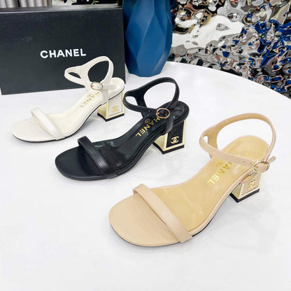 GCS1 Slippers Women 3.5CM 6.0CM shoes 35-41 With box