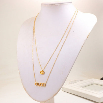 GCN13 Necklace copper plating gold Jewelry