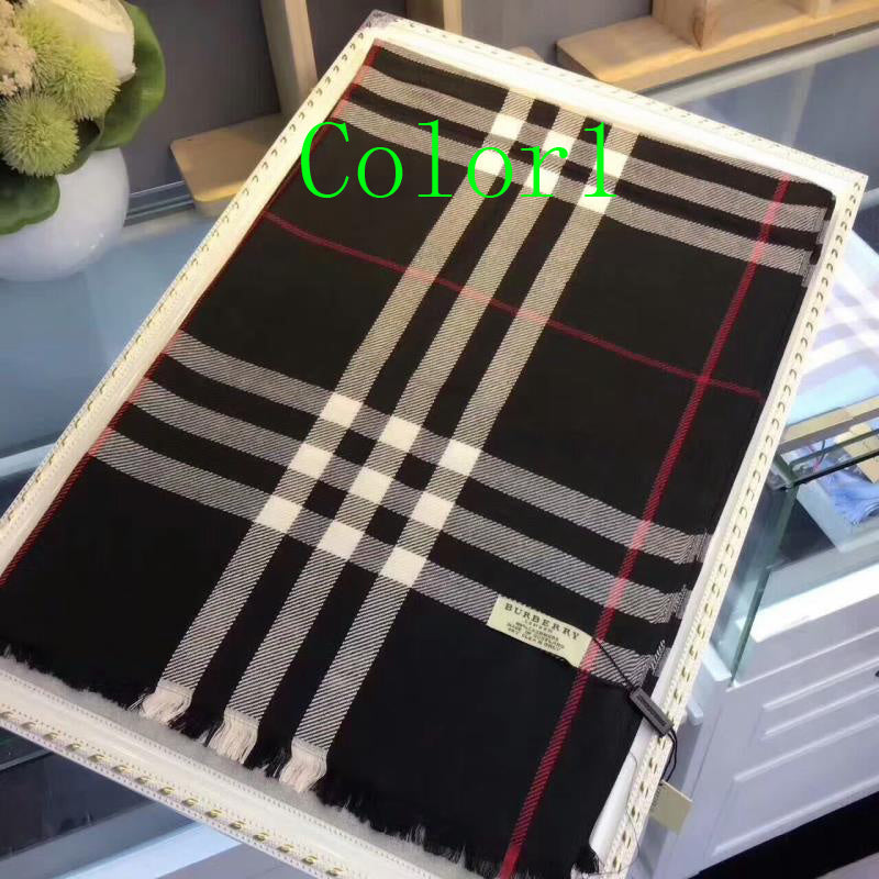 BSC3 cashmere blend 70-180CM Scarf Can choose with box