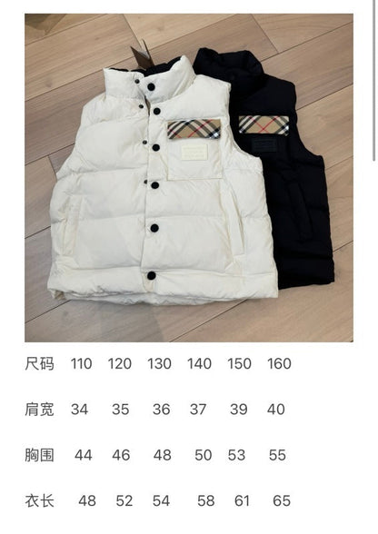 043005  Children's down vest children's  kids  clothing