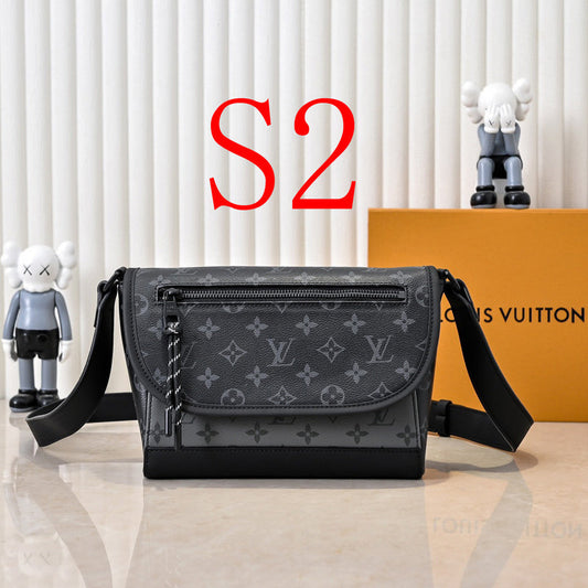LLP016 Leather bag 26.6-17-11CM Bags