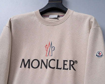 MOC036 New men's autumn and winter double-sided cotton new pullover hoodie clothing