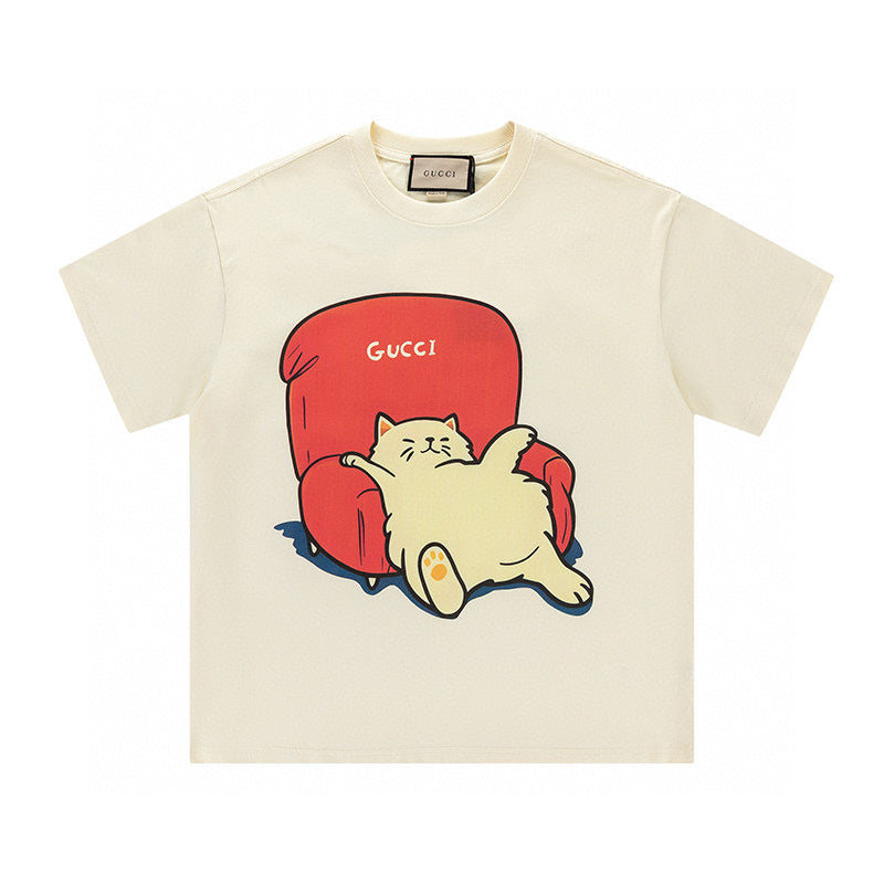 GUC005 Men's and women's summer short-sleeved T-shirt clothes