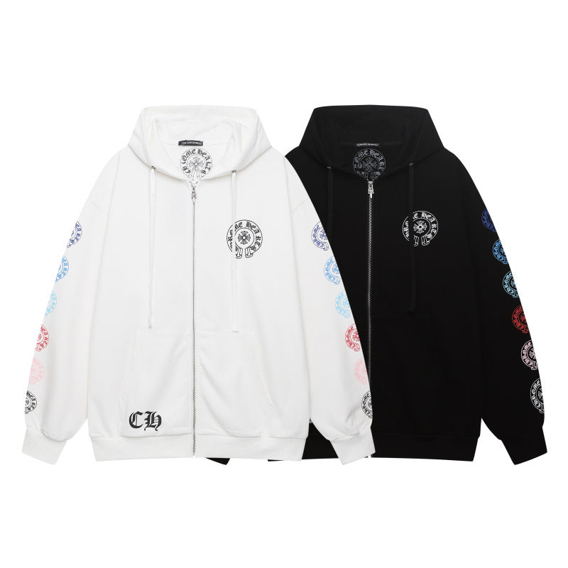KLC24  New men's and women's high-quality spring and autumn hoodie hooded sweatshirt Clothing