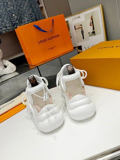 OLS6 Leather Women 5CM Shoes 35-42 with box
