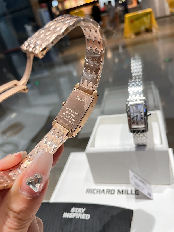 CW3  Sapphire water stone crystal mirror women's watch 34.80 x 19.00 mm
