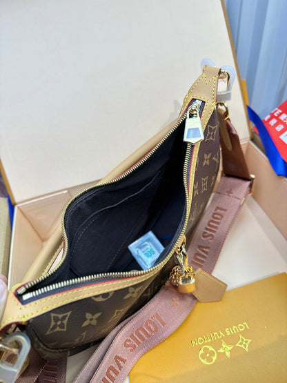 MLB1   Women's new fashion 22x9x33cm moon bag