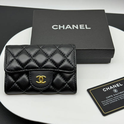 LCP39 Wallet Bag 11-7.5-2CM Leather bags with box