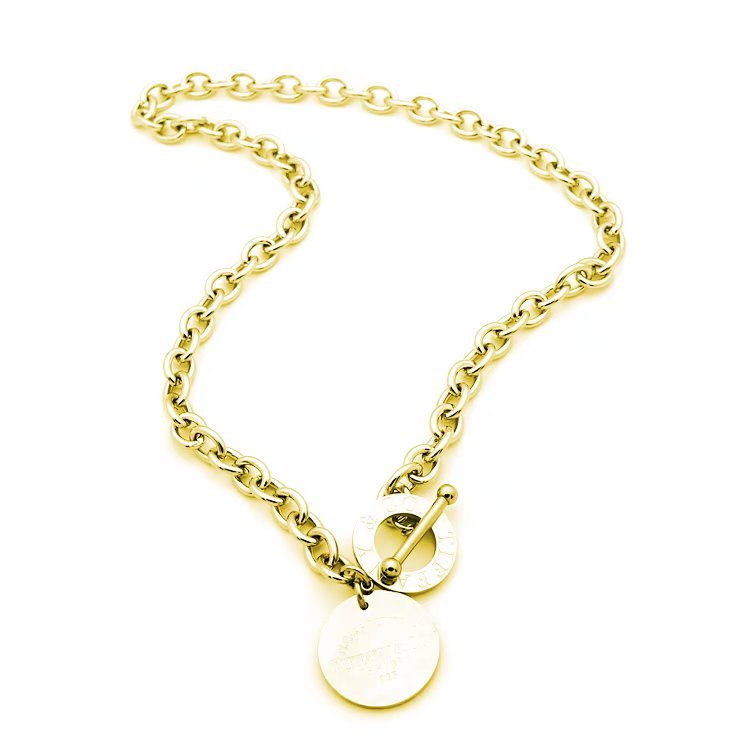 TN044  Women's  stainless steel necklace jewelry