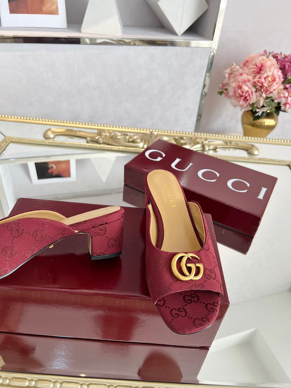 GGS7 Slippers Women 3.5CM shoes 35-41 With box