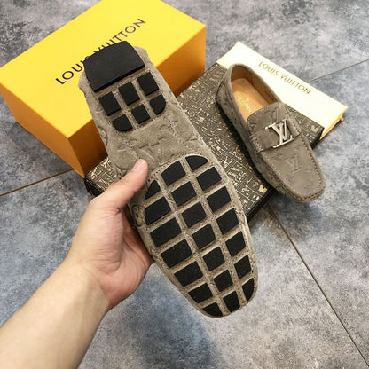 BMLS6 cowhide Shoes Leather Man Shoes 38-45 with box