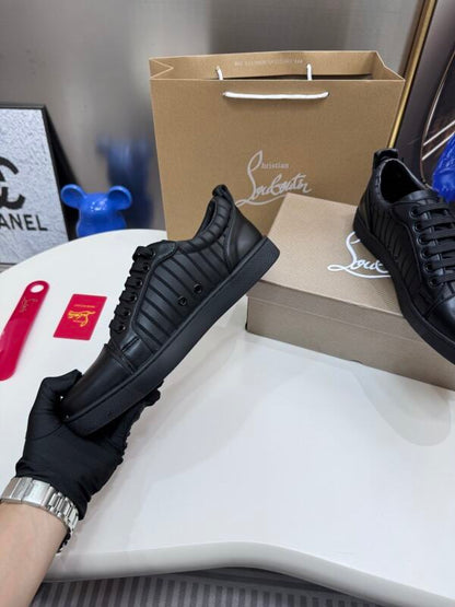 MCLS10 Women 35-40 and Men 40-45 Leather Shoes With Box