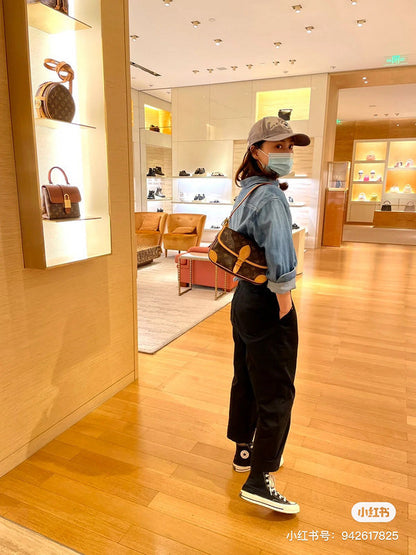MLB2 Women's new fashion 24*14cm baguette bag