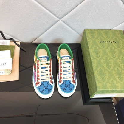 OGS19 Real leather shoes Women 35-41 Man 40-45 with box