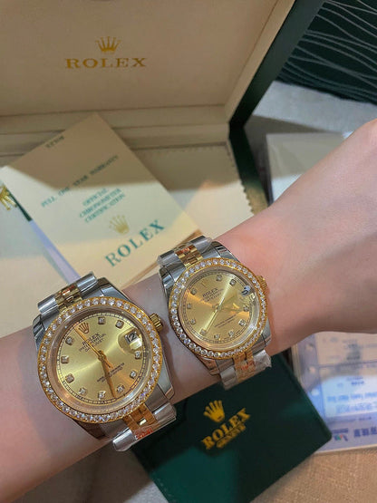 RW29  Journal new color couple mechanical watch 36mm*12mm/31mm*12mmCITIZEN movement