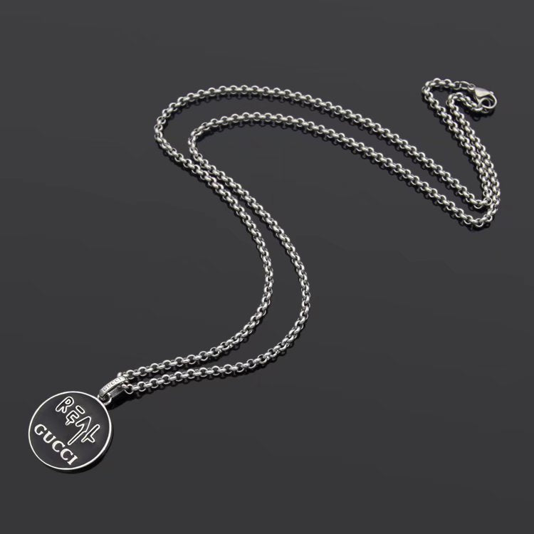 GN01   Round pendant necklace jewelry