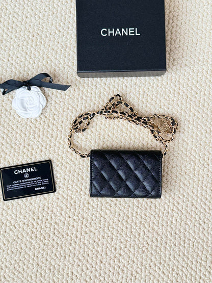 LCP02 Wallet Bag 13.1-7.5-2.1CM Leather bags with box