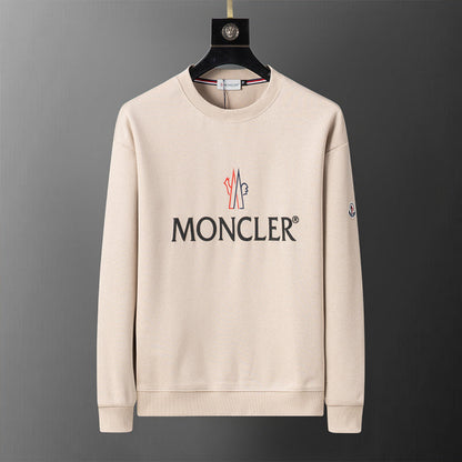 MOC036 New men's autumn and winter double-sided cotton new pullover hoodie clothing
