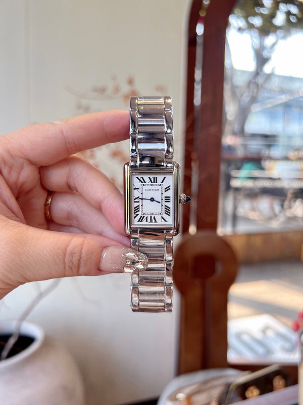 CW6  Men's and women's lychee patterned leather watch 25.5mm x 33.7mm/29.5mm*22mm
