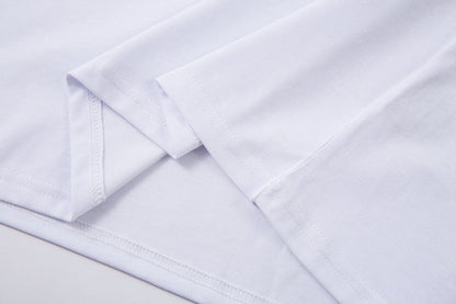 STC26  Men's and women's summer short-sleeved T-shirt clothes