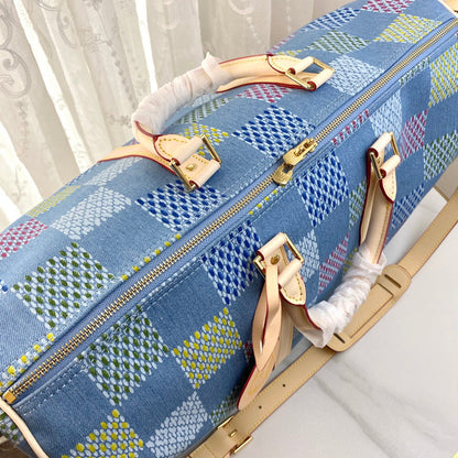 LLP193 Leather Bag 50-29-23CM Travel Bags