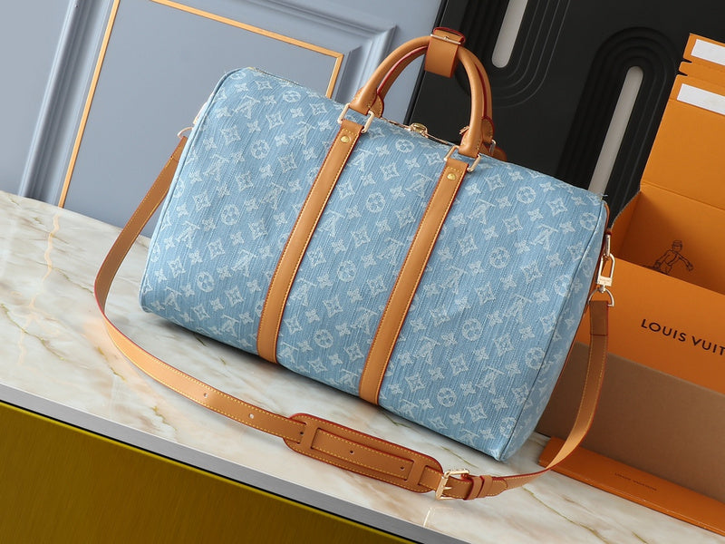 LLP201 Leather Bag 45-27-20CM Travel Bags